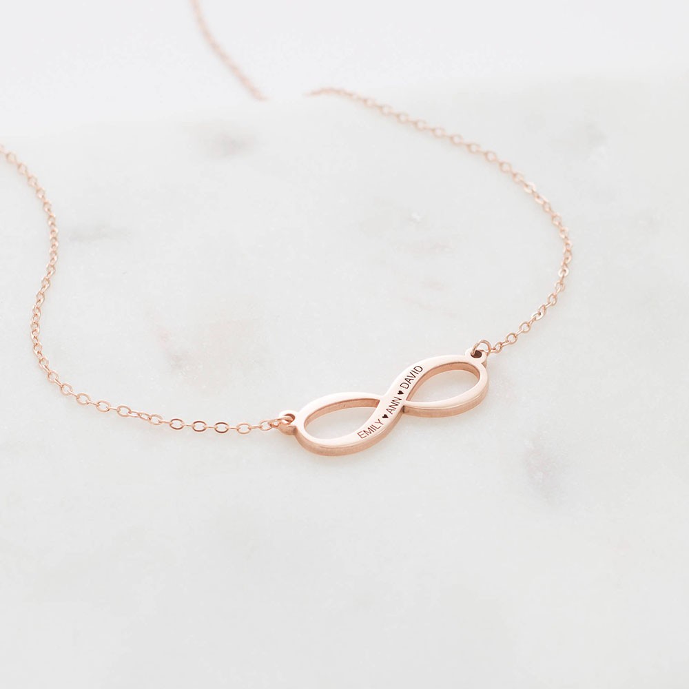 Infinity Jewelry | Silver Infinity Summer Necklace  | Personalized Infinity Gift | Mothers Gifts