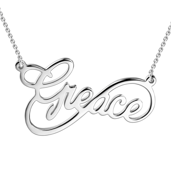 Infinity Style Name Necklace