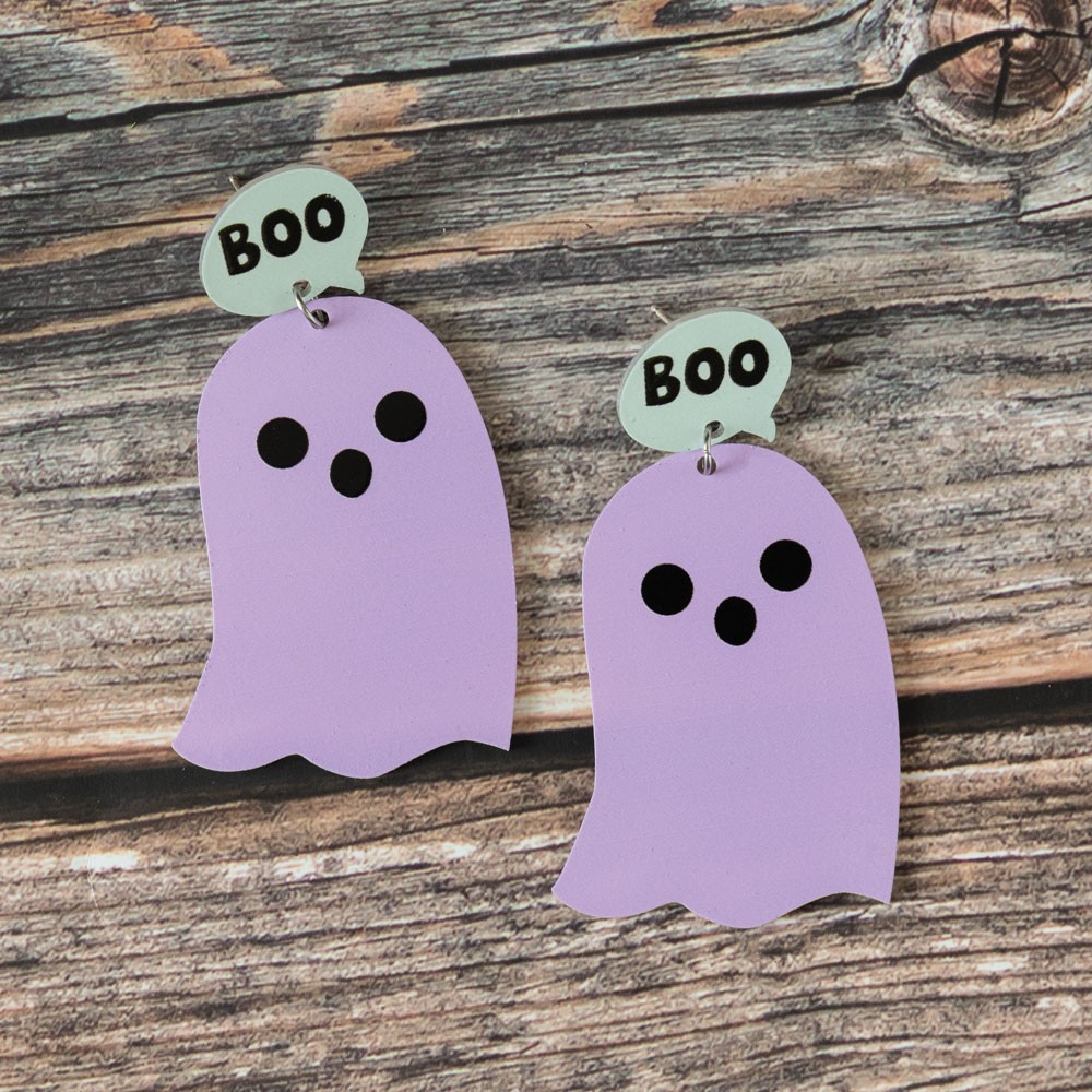 Halloween Ghost Earrings Fall Autumn Accessories Gift For Her